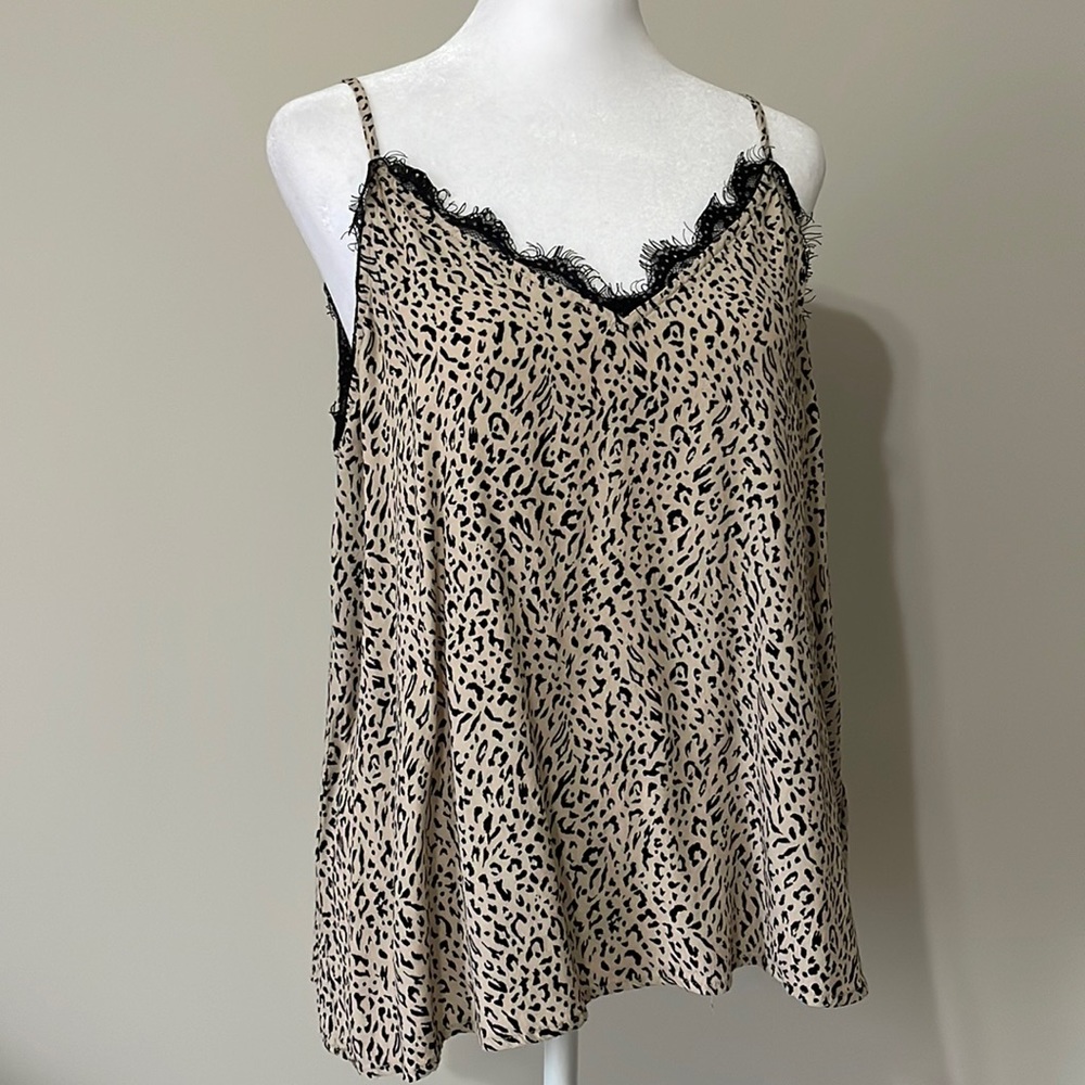 NWOT Francesca's Animal Print Cami